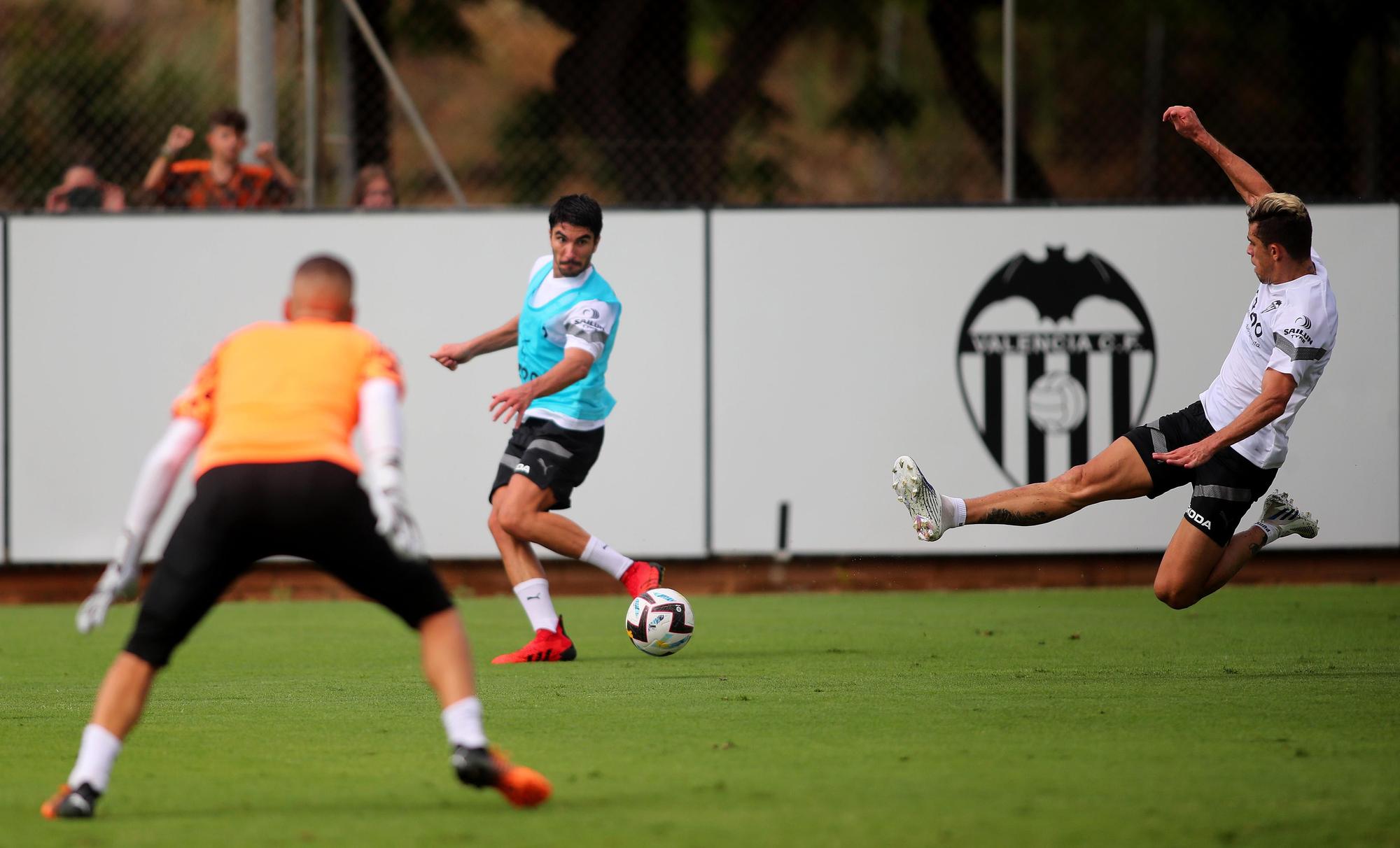 Así ha sido el entrenamiento de hoy del Valencia CF