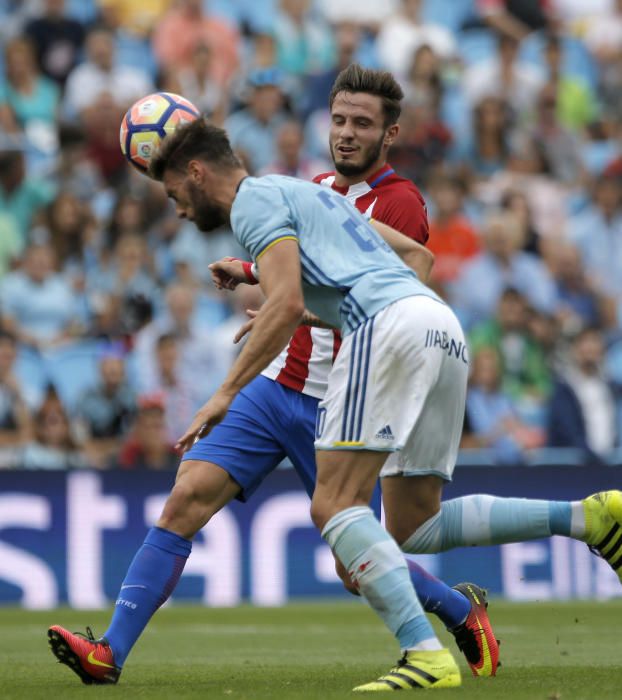 Las mejores fotografías del encuentro en Balaídos entre el Celta y el Atlético de Madrid