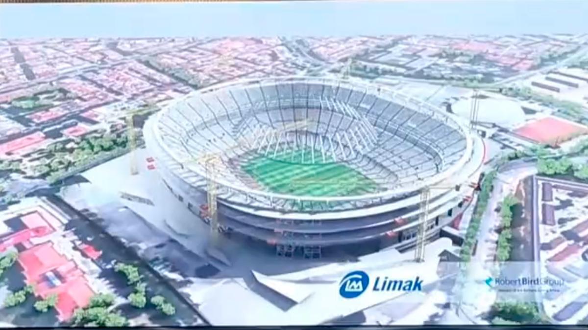 Así se construirá el nuevo Camp Nou