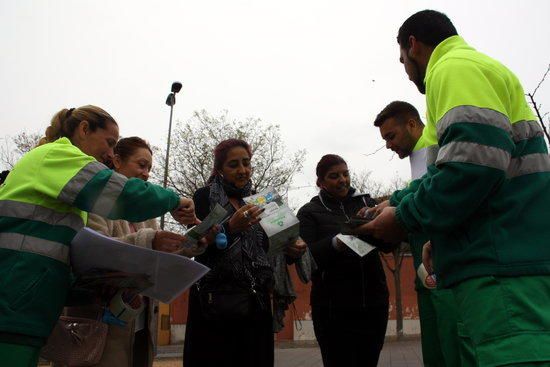 Brigada al barri de Sant Joan de Figueres