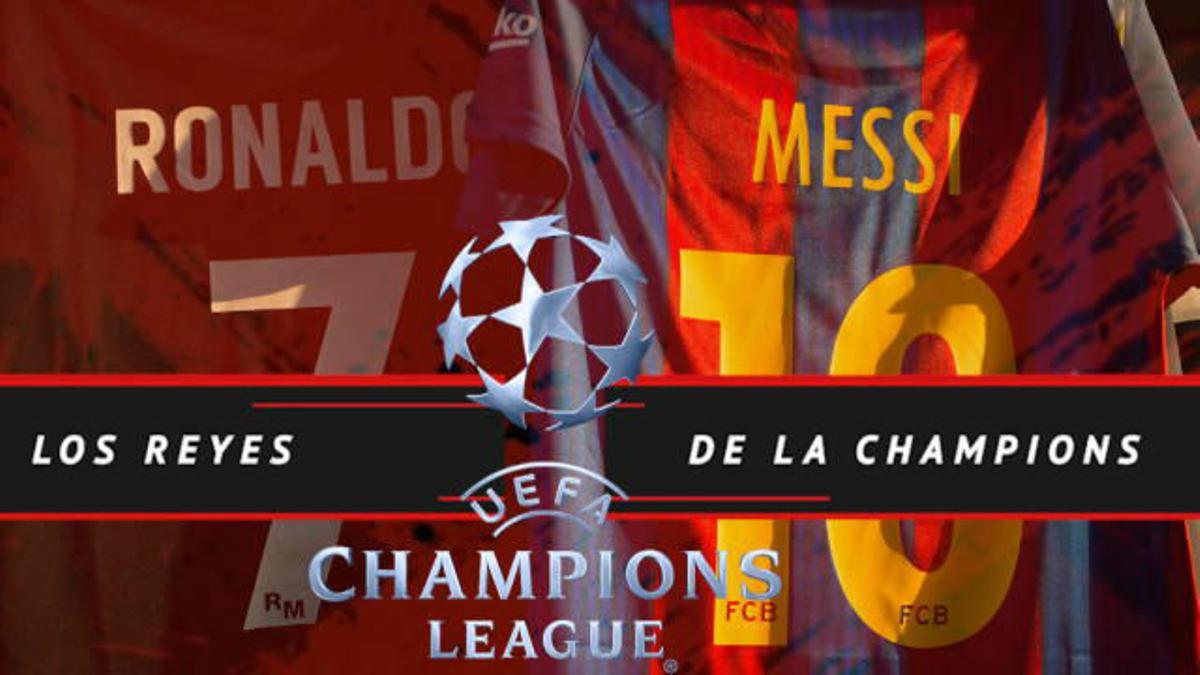 Cristiano y Messi, los reyes de la Champions