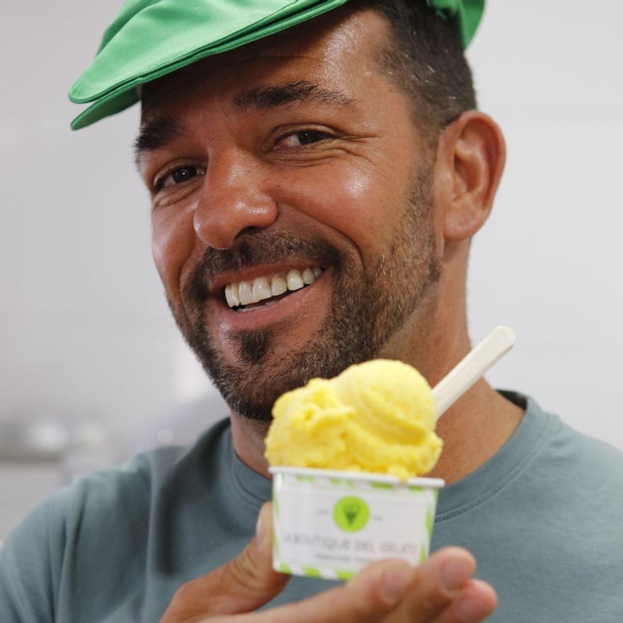 Virgilio Rodríguez, einer der Gründer der Boutique del Gelato.