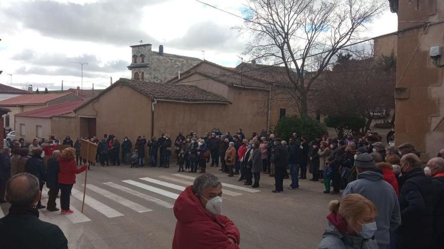 Protesta sanitaria en Santa Clara de Avedillo