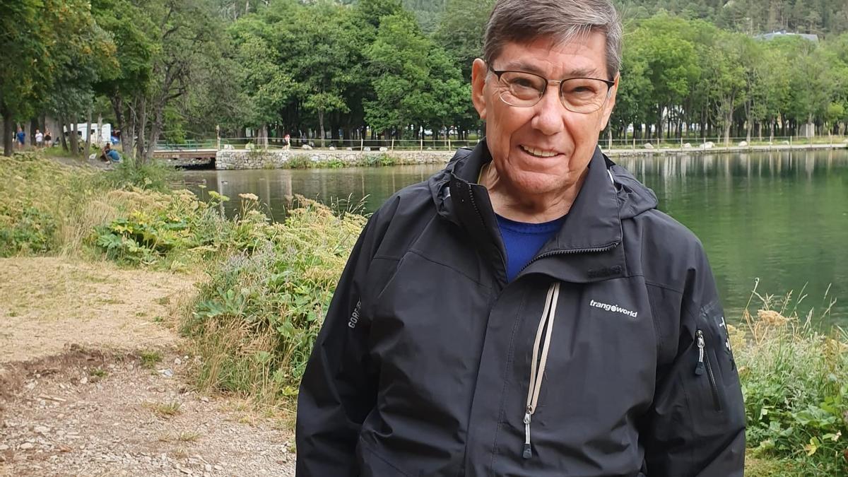 El vicepresidente del Gobierno y presidente del PAR disfruta de sus vacaciones en el balneario de Panticosa.