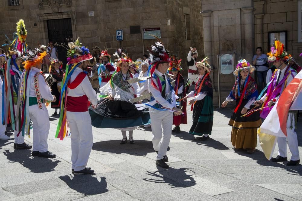 El Entroido vuelve a las calles de Ourense. // Carlos Peteiro