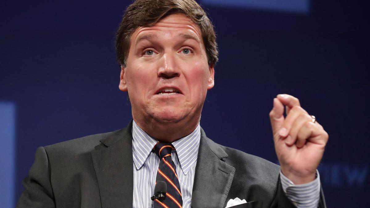 Tucker Carlson durante un acto en Washington, en marzo de 2019.