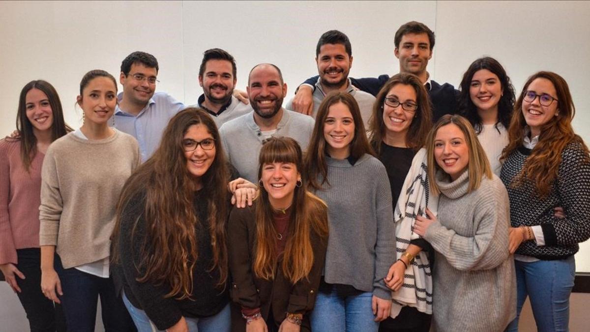 El equipo de la start-up Qida.