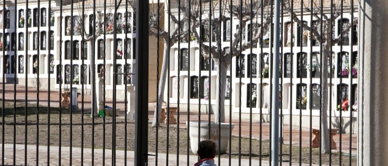 Profanan seis tumbas del cementerio de Montaverner y arrancan 15 lápidas