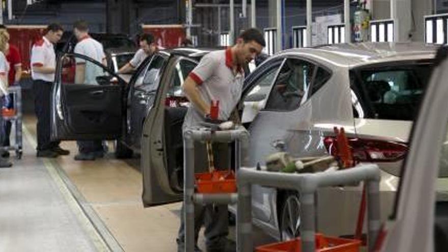 Interior de la planta de Seat de Martorell