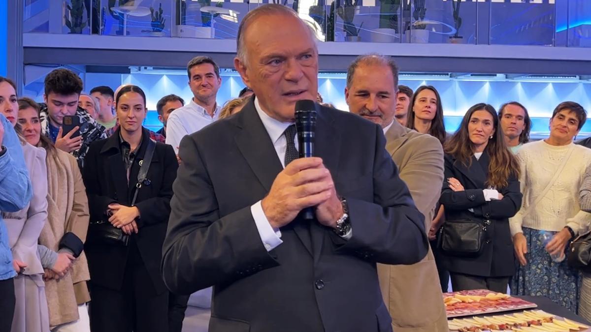 El emotivo discurso de Pedro Piqueras tras su último informativo en  Telecinco: "Habéis sido mi vida"