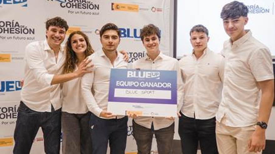 Jóvenes del grado LEINN de Málaga ganan BlueUP, la competición de la economía azul