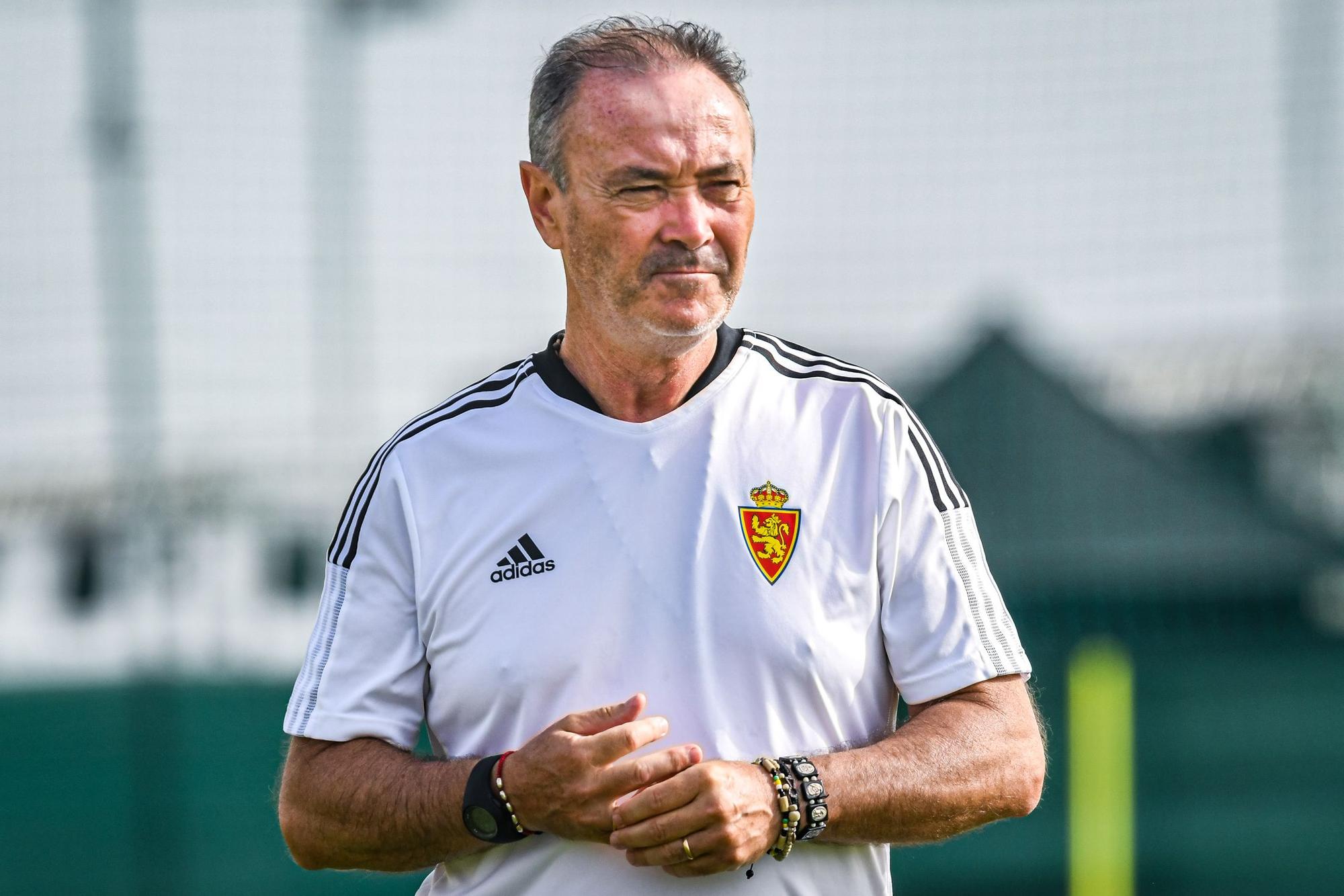 Segundo entrenamiento del Real Zaragoza en las instalaciones del las instalaciones de Pinatar Arena