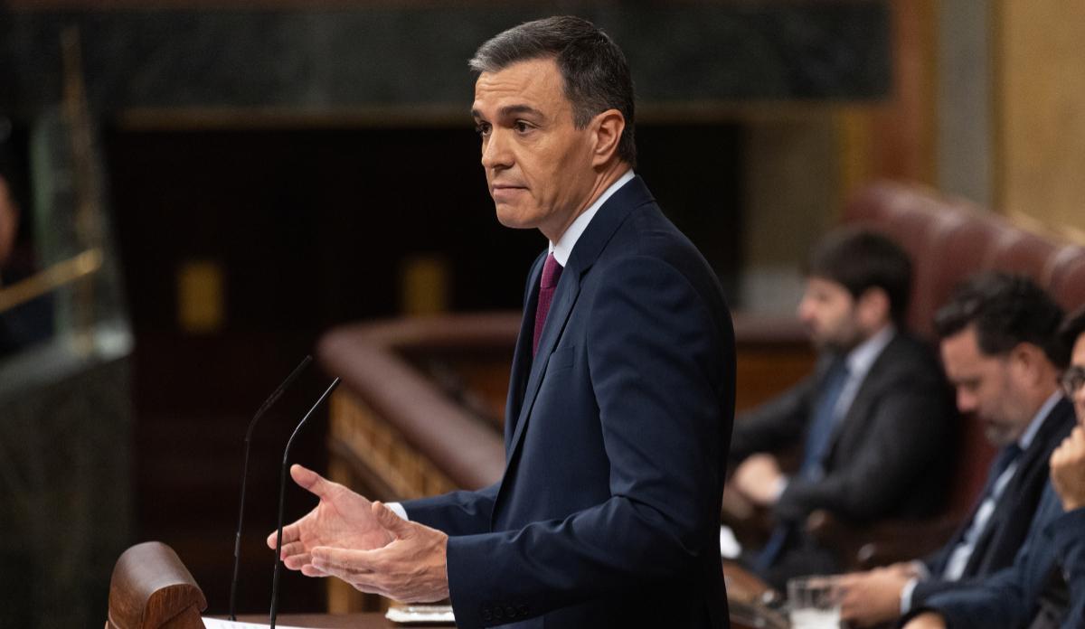 Pedro Sánchez en el Congreso de los Diputados