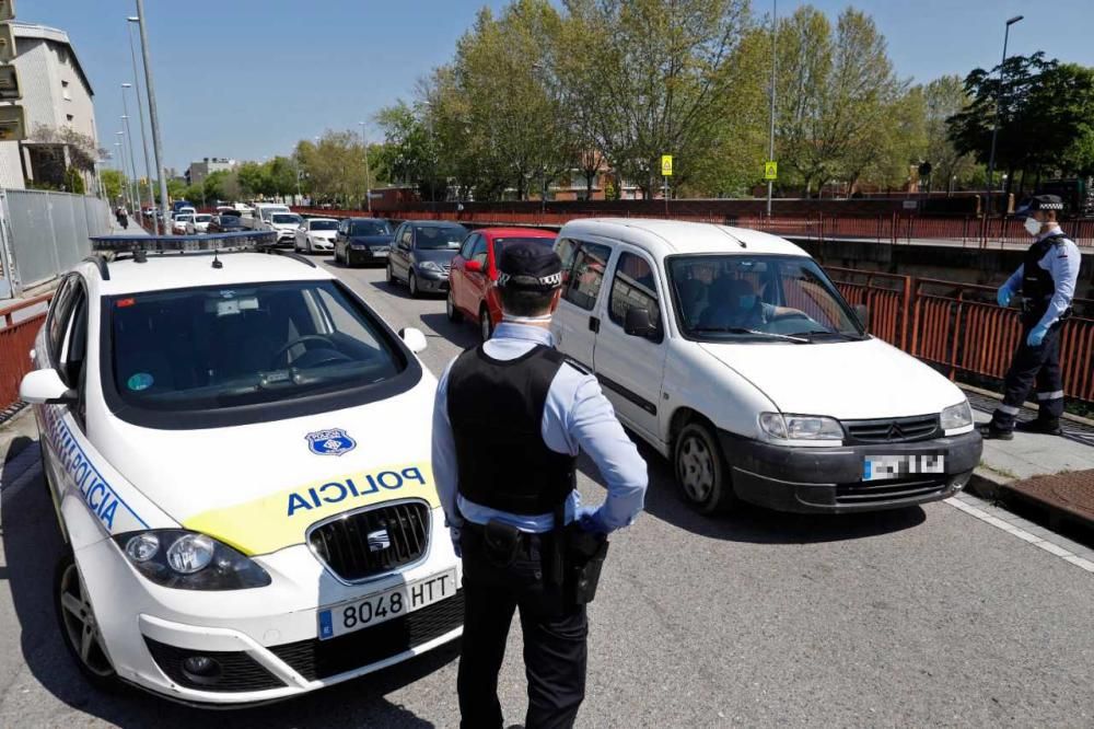 Més controls policials dintre de Girona