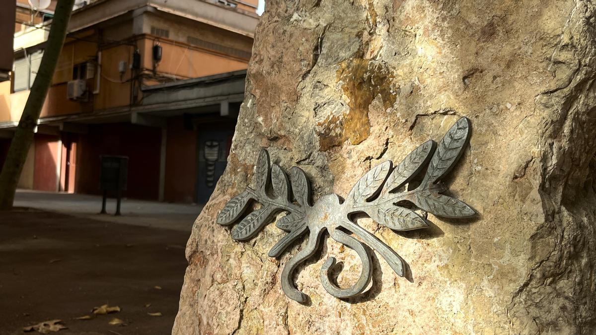 Detalle de la plaza de Theolongo Bacchio.