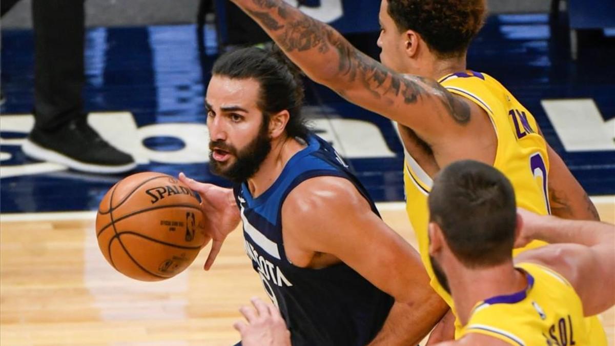 Ricky Rubio ha vuelto este año a casa, aunque Minnesota no arranca