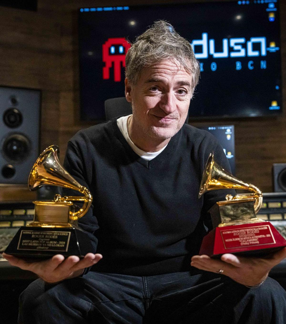L’artífex de l’estudi de Sants on es couen els Grammy