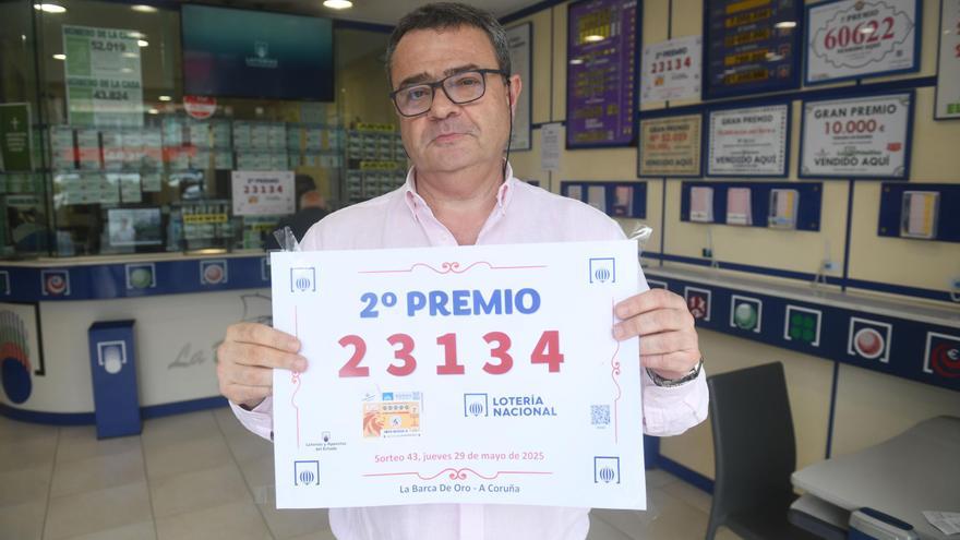 La suerte de ganar la lotería en A Coruña dos veces con el mismo número en quince años