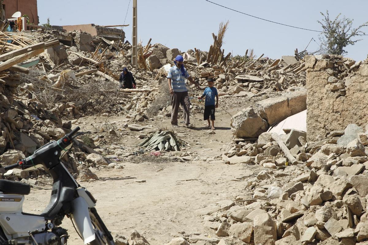 Terremoto en Marruecos con cientos de muertos, en imágenes Terremoto en Marruecos con cientos de muertos, en imágenes
