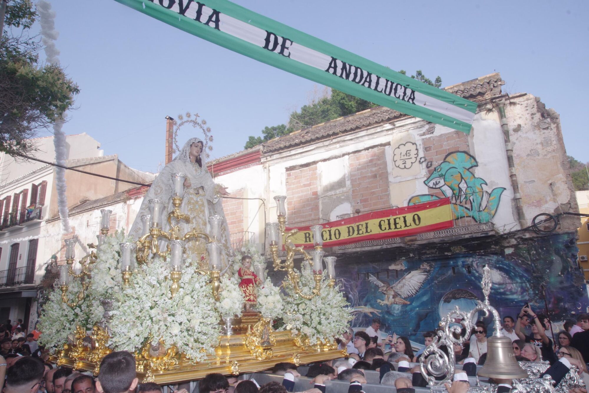 Procesión de Pentecostés de la Virgen del Rocío por la Victoria, 2025