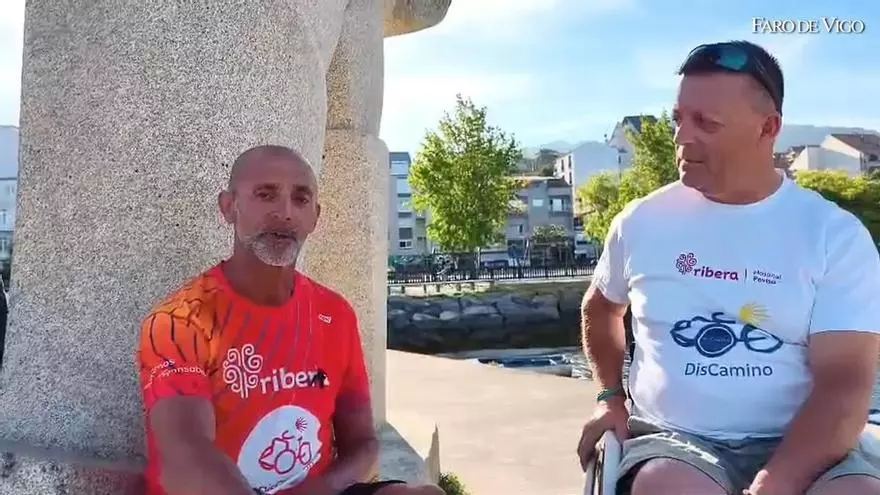 O Morrazo pedalea con Discamino