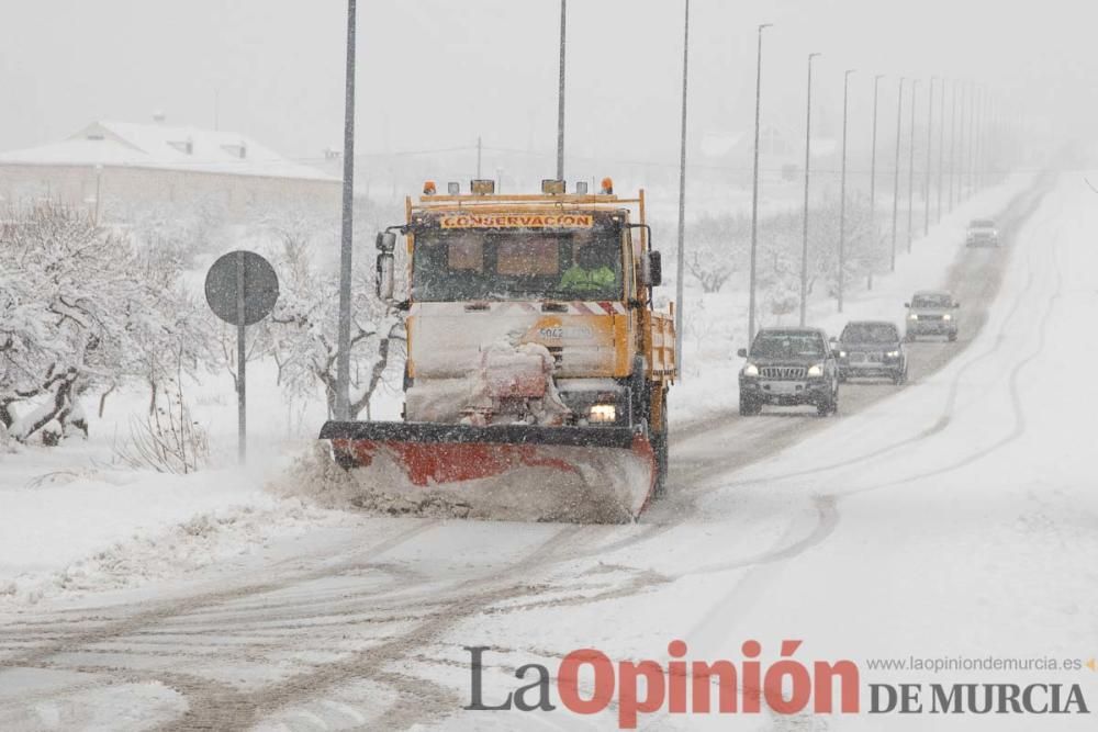 Nieve en el Noroeste de la Región