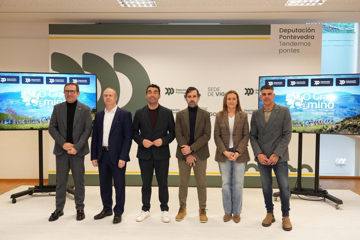 Presentación de la etapa As Neves-A Guarda.