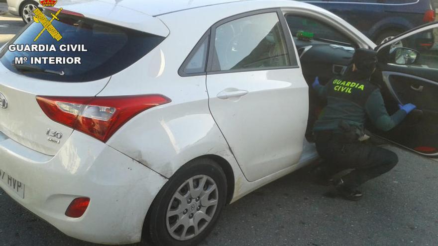 Detenido en Vigo un ciudadano portugués que se fugó en Poio con un coche robado