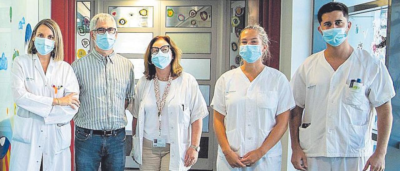 El equipo de atención a menores con TCA de Son Espases