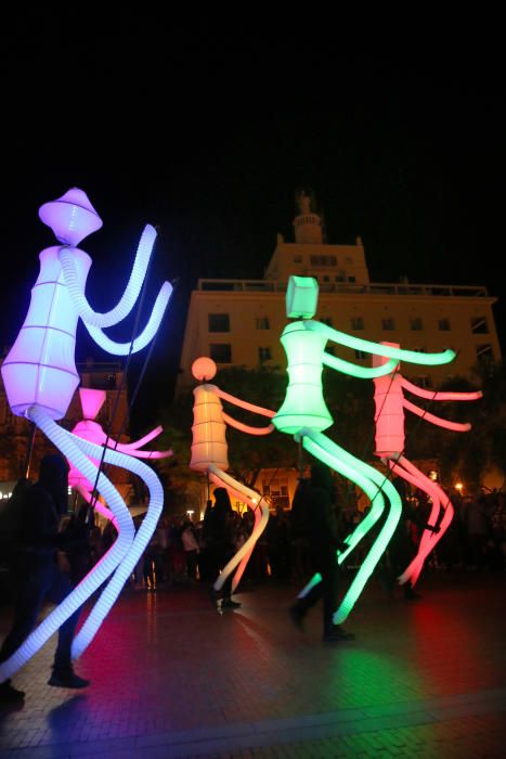 Fotos de la Noche en Blanco de Málaga 2018