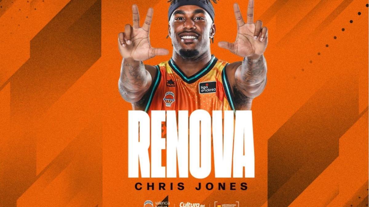 Chris Jones seguirá vistiendo de taronja