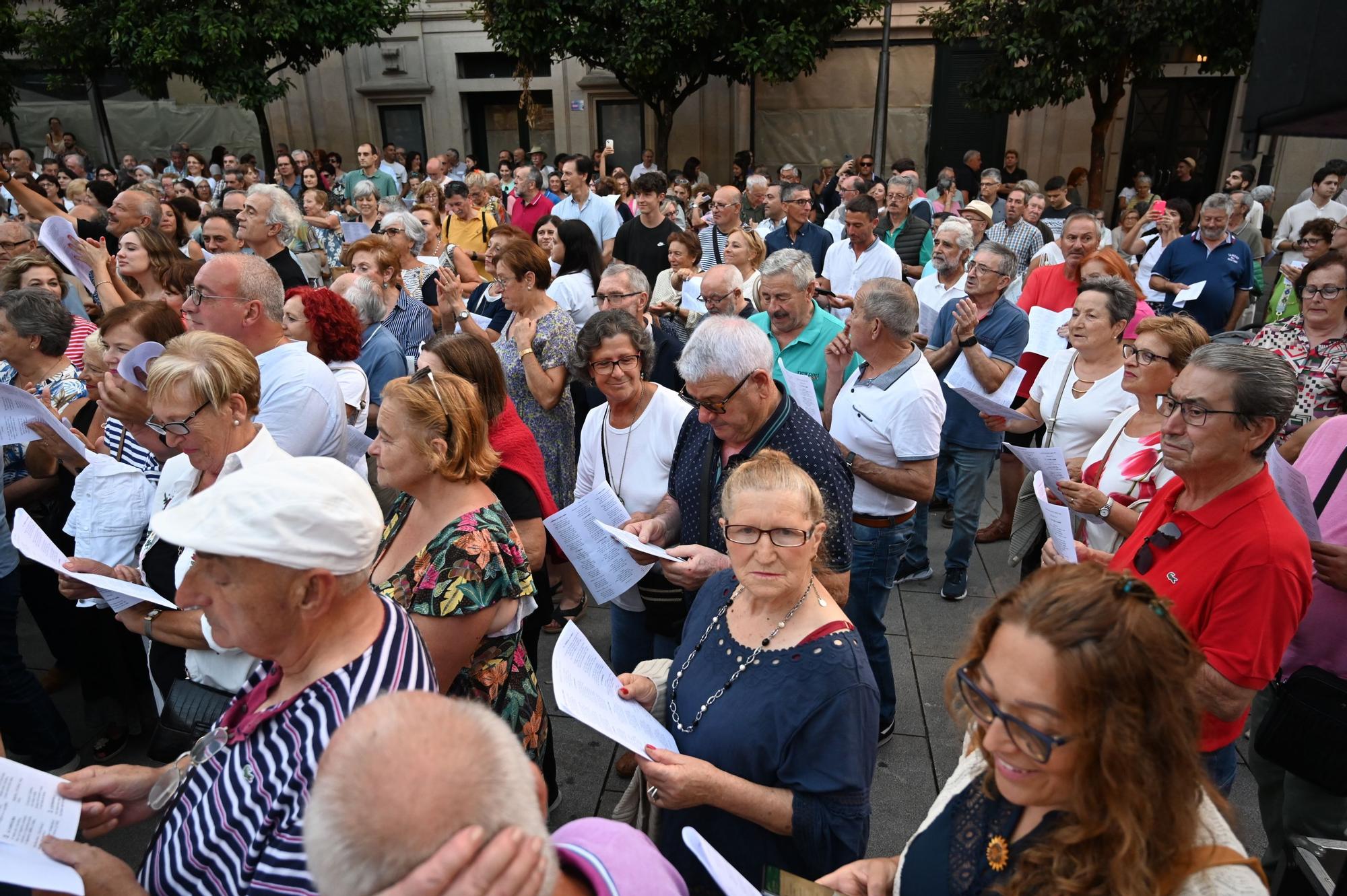 Las fiestas de A Peregrina llenan Pontevedra