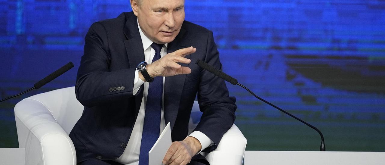 El presidente ruso Vladímir Putin.