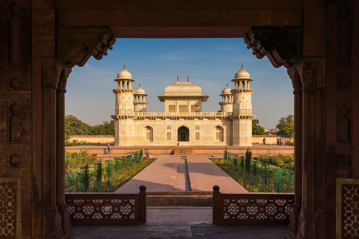 En Agra también hay otro mausoleo conocido como 'baby Taj'.