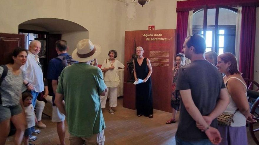 La Casa-Museu Rafael Casanova de Moià acull dues visites narrades amb 35 participants | Arxiu particular