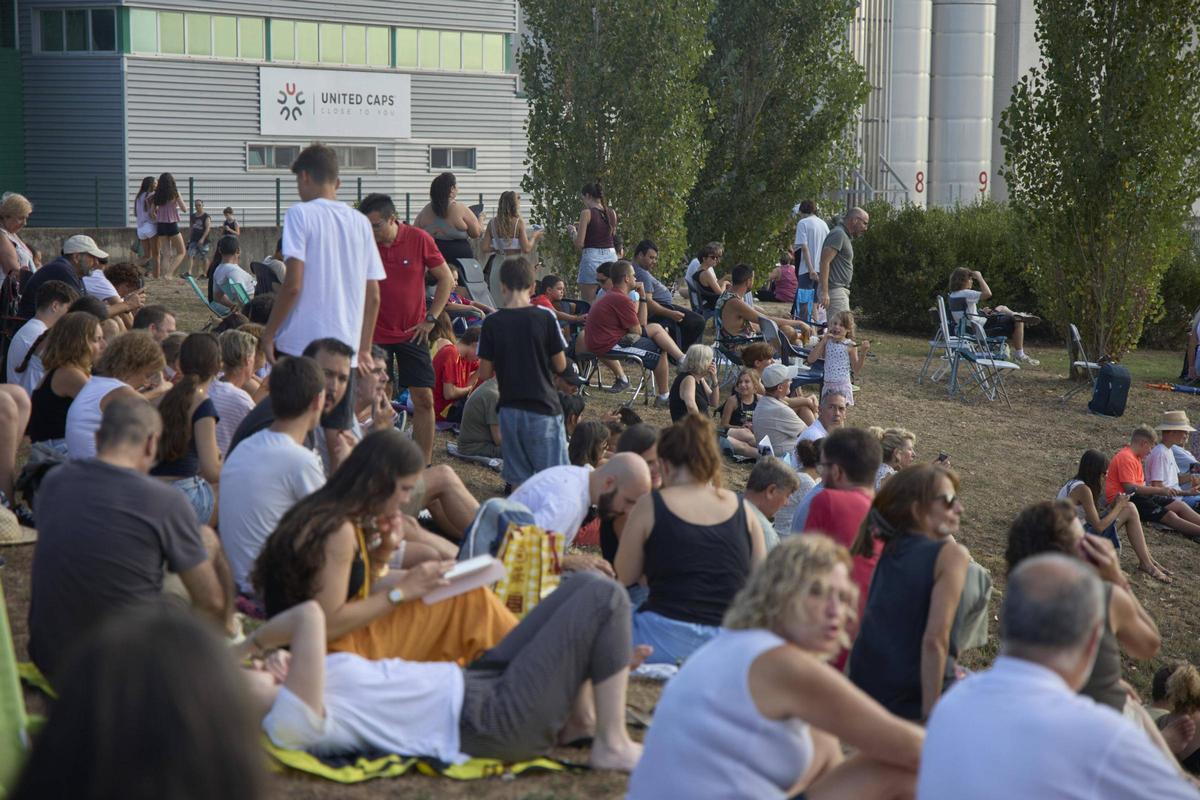 L'eclipsi a Llagostera