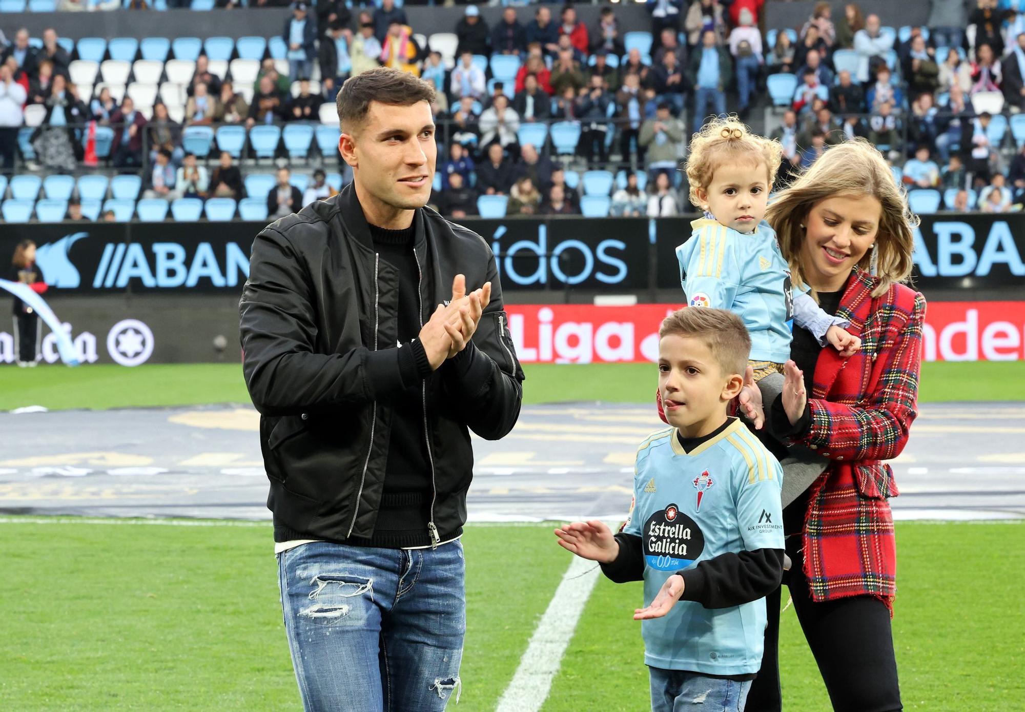 De la grada de Marcador al homenaje a Hugo Mallo: las imágenes del partido