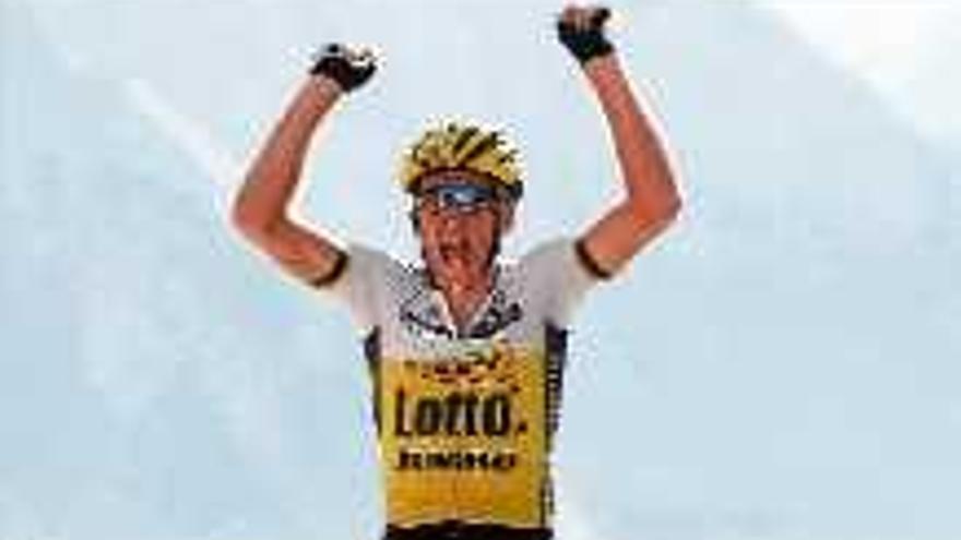 Robert Gesink es corona a l&#039;Aubisque