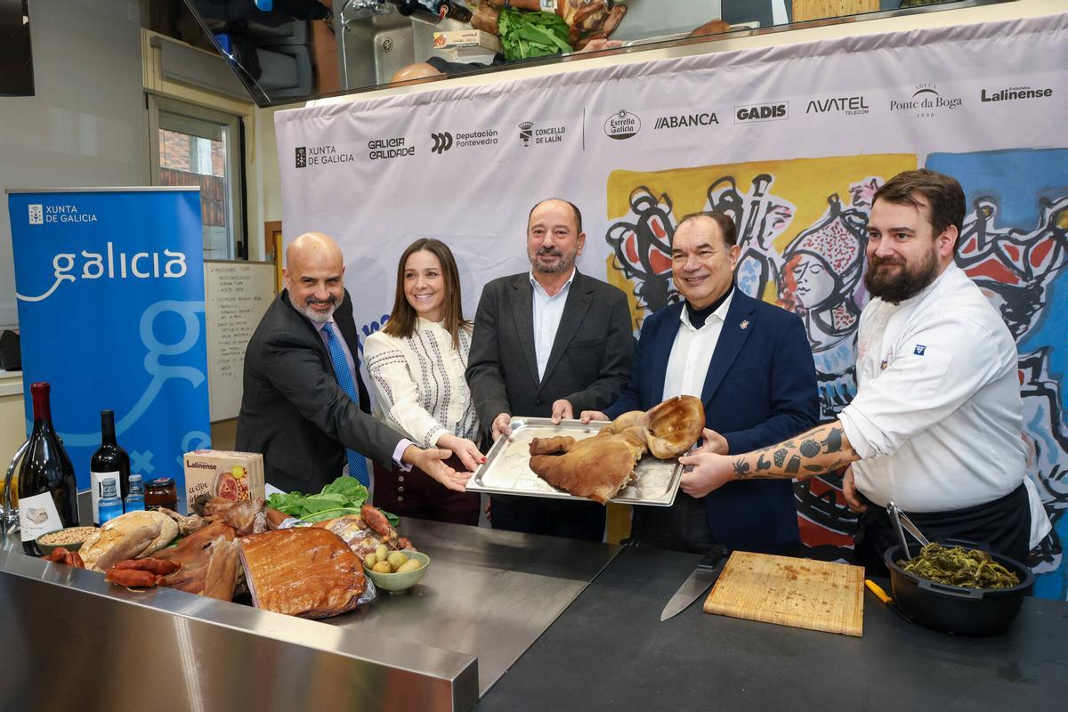 Presentación de la Feira do Cocido en el Centro Superior de Hostelería de Galicia