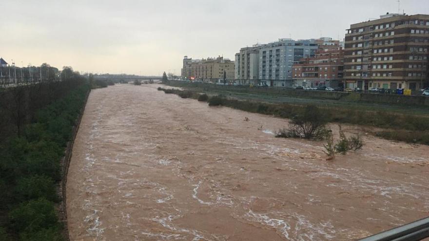 El río, a su paso por Sagunt.