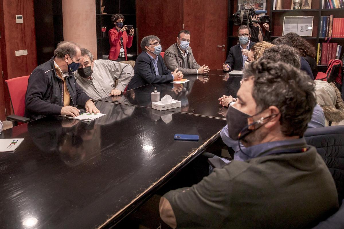 La plataforma Recuperem Palma se reúne con el alcalde de Palma, José ...