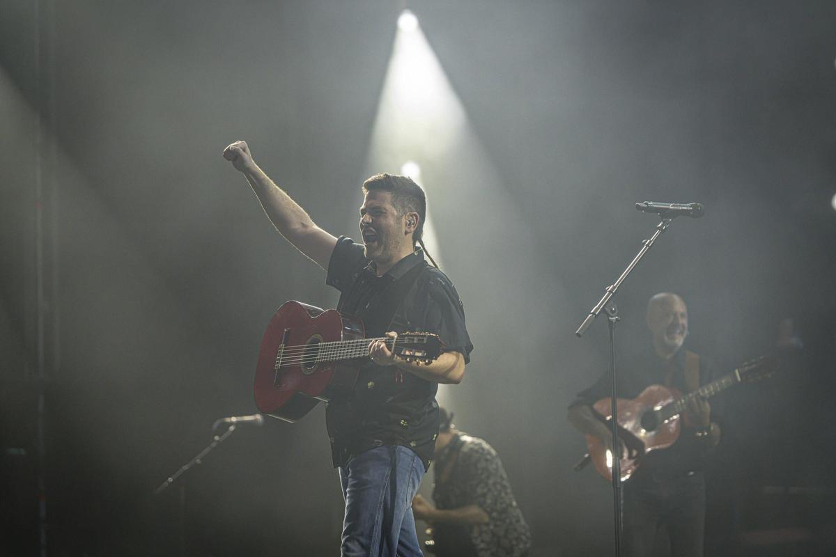 Concierto de Estopa en el Estadi Olímpic