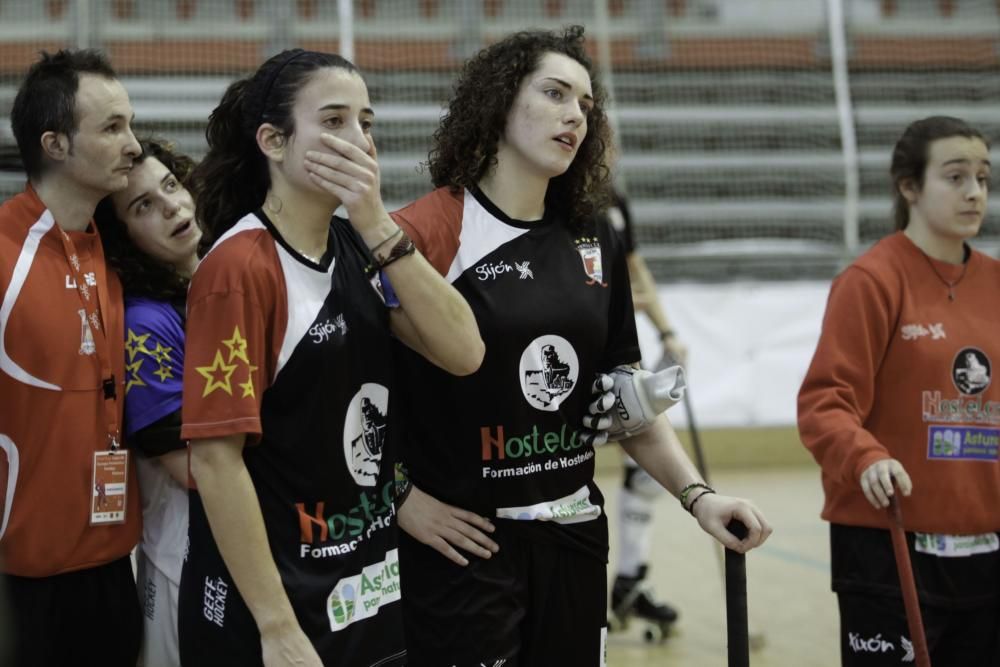 Final de la Copa de Europa de hockey en el Palacio de Deportes de La Guía.