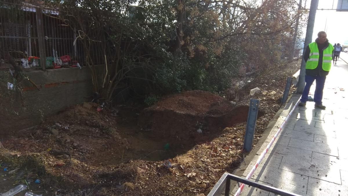 Una rotura de una tubería causa destrozos en el hotel Río de Badajoz