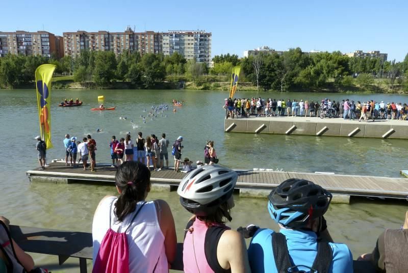 Fotogalería del II Triatlón de Zaragoza