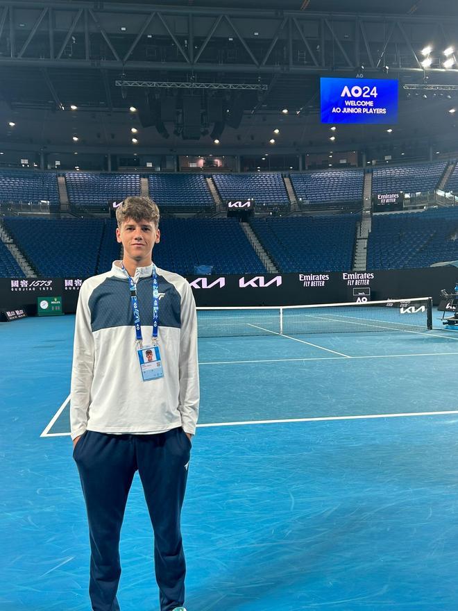 Izan Almazán, otro mallorquín en el Abierto de Australia