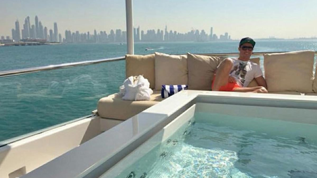 Cristiano, vacaciones en Dubai