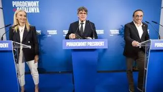 Puigdemont condiciona un nuevo Govern con ERC a que haya un "frente común" en Madrid