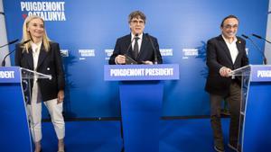 Puigdemont reclama un frente común en el Congreso para revertir la deuda histórica