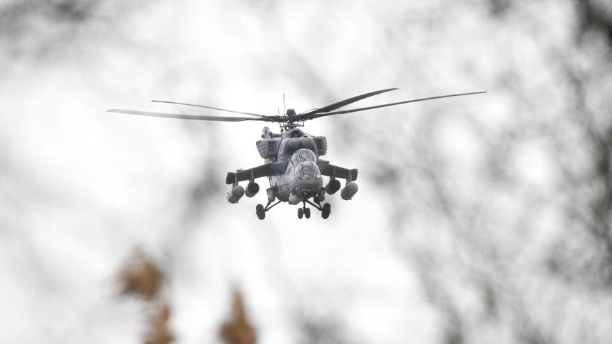 Dos helicópteros militares ucranianos se estrellan y mueren sus seis ocupantes